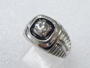 クリスタル　エナメル　指輪(16号)